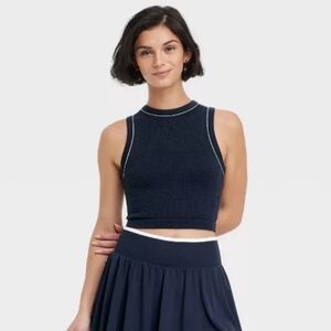 All in Motion Navy Tank Top NWT